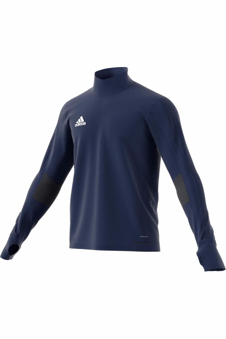 Джемпер спортивный тренировочный Adidas TIRO17 TRG TOP BQ2751, Темно-синий, Размер (EU) - M - #0