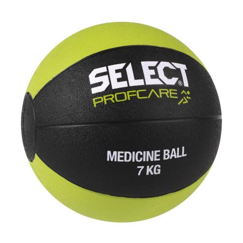 М’яч медичний SELECT Medicine ball (011) чорн/салатовий, 7кг - #1