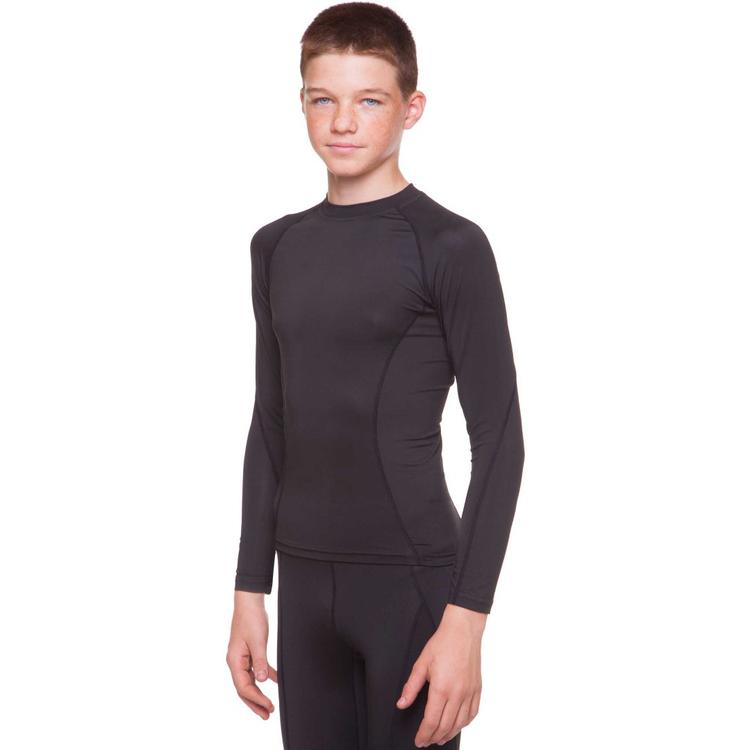 Компрессионная футболка с длинным рукавом детская Zart LD-1001T-BK, Чёрный, Размер (EU) - 128cm - #1