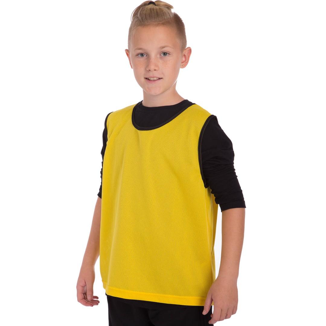 Спортивная юниорская желтая манишка цельная Zart CO-5541-Y, Жёлтый, Размер (EU) - 152cm Спортивная юниорская желтая манишка цельная Zart CO-5541-Y, Жёлтый, Размер (EU) - 152cm - #0