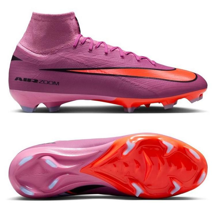 Футбольные бутсы Nike Zoom Mercurial Superfly 10 Pro FG HF9433-600, Розовый, Размер (EU) - 39 - #1
