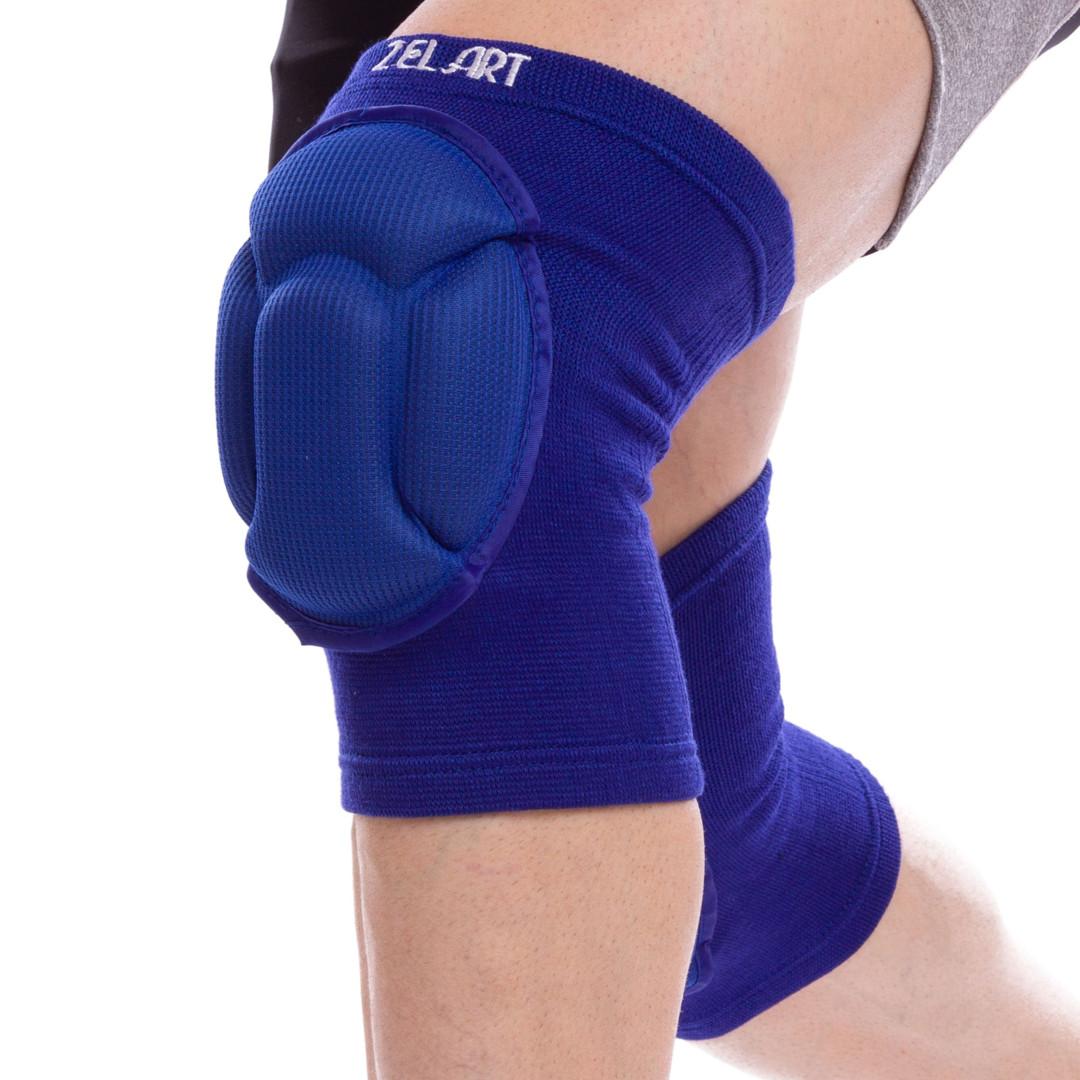 Наколенник компрессионный BC-1674, Синий, Размер (EU) - L - #0