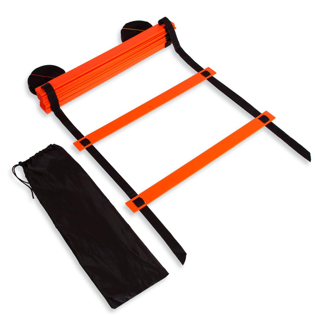 Лестница для тренировок скорости 20 ступеней C-4351-OR, Оранжевый, Размер (EU) - 1SIZE - #0