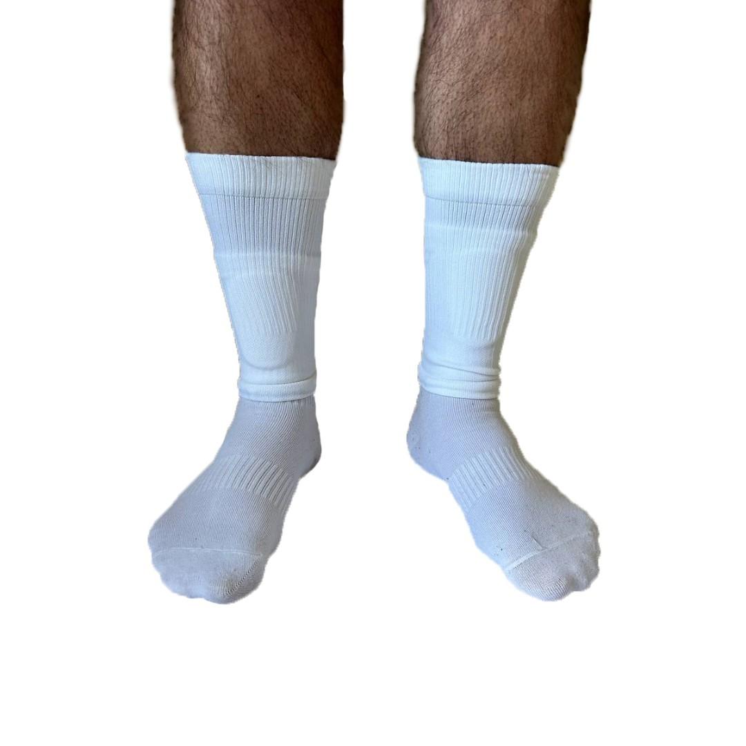 Гетры мини-обрезы FC (белый) без лого MP2025-8003, Белый, Размер (EU) - L/XL - #0