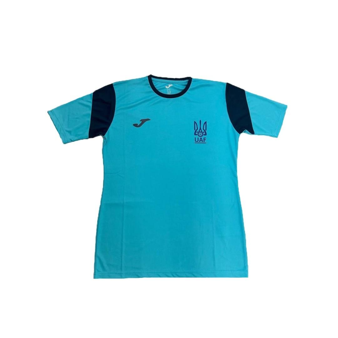 Футболка UAF Joma тренировочная (бирюзовый) 102741.013-AFU, Бирюзовый, Размер (EU) - S - #0