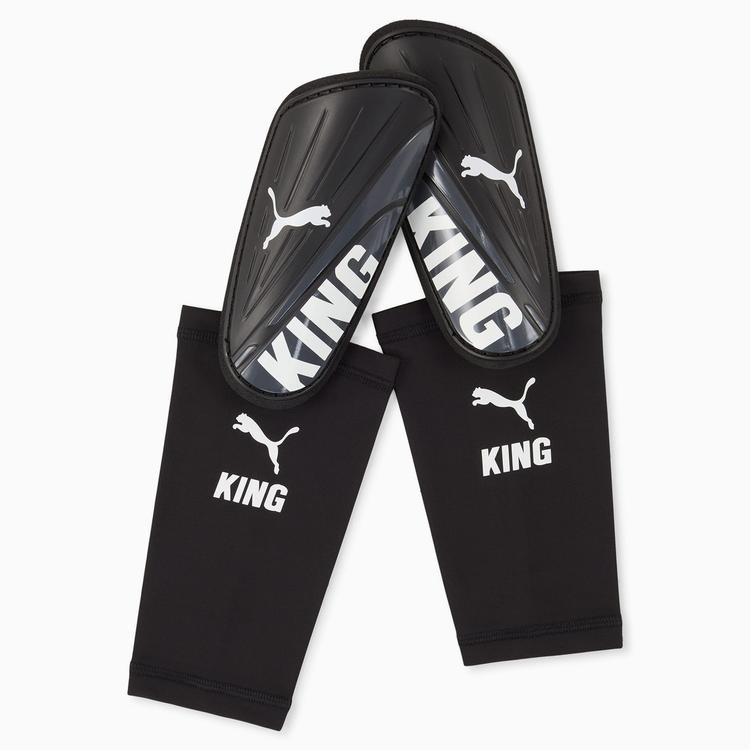 Щитки футбольные Puma KING SLEEVE черные 030933-01, Чёрный, Размер (EU) - L - #1