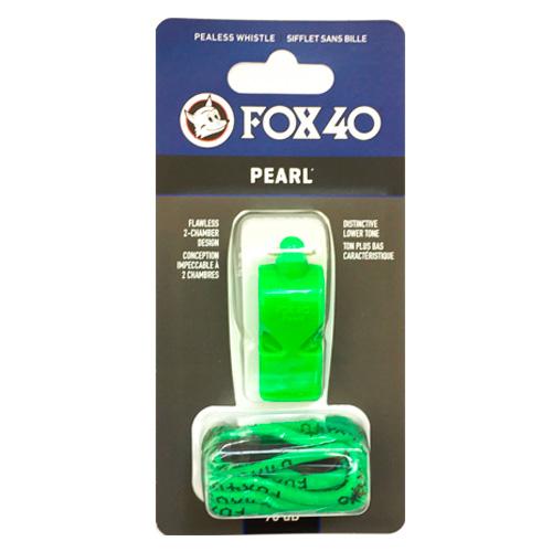 Свисток FOX 40 Original Whistle Pearl Safety 9703-1408, Зелёный, Размер (EU) - 1SIZE - #1