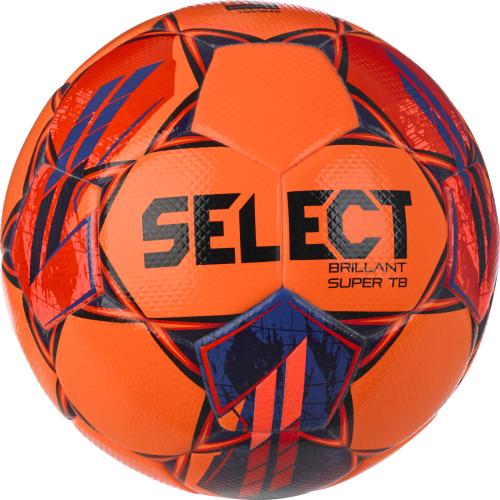 М'яч футбольний SELECT Brillant Super TB v23 (FIFA QUALITY PRO APPROVED) (035) помар/червоний, 5 - #1