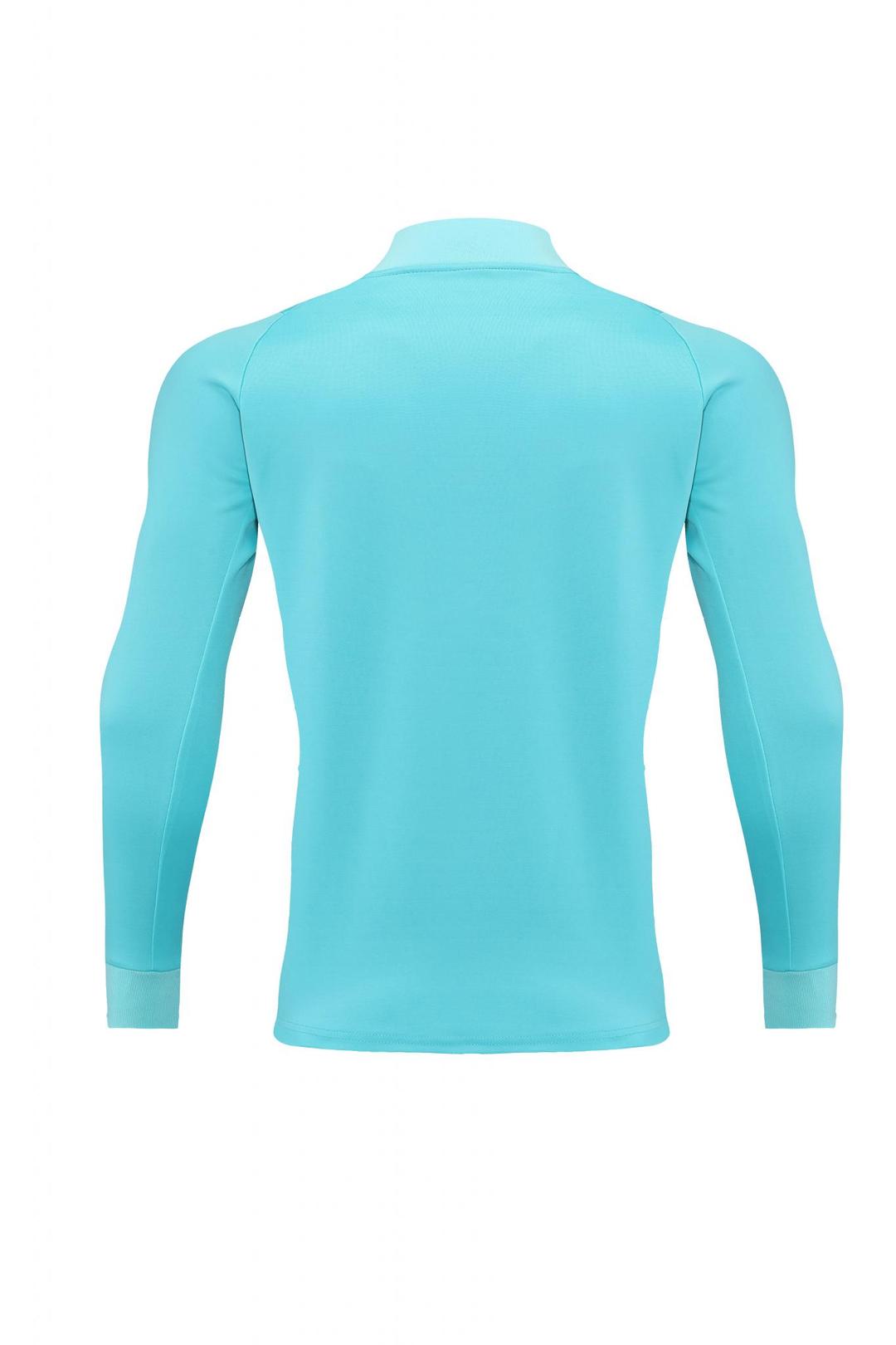 Спортивный костюм Europaw Limber Up 2101 Short zipper бирюзово-темно-синий - #1