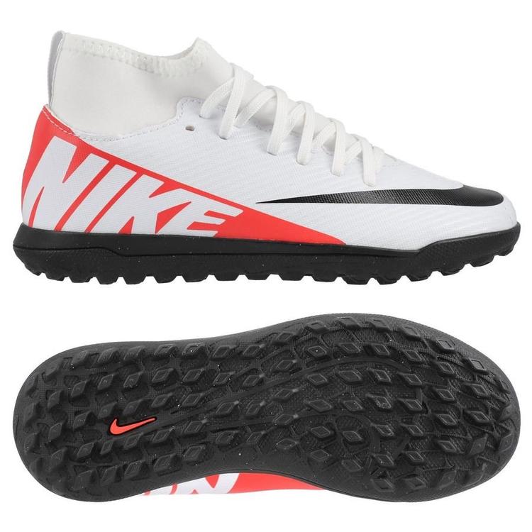 Сороконожки детские Nike JR Mercurial SUPERFLY 9 CLUB TF DJ5954-600, Белый, Размер (EU) - 38 - #1