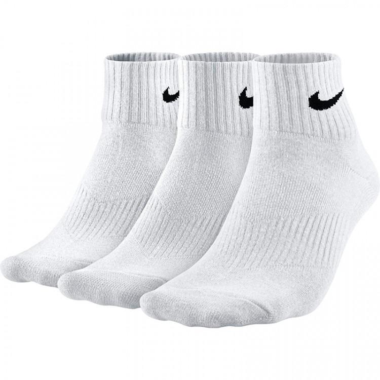Носки Nike Everyday Lightweight Ankle 3Pak SX4706-101, Белый, Размер (EU) - 42-46 - #1