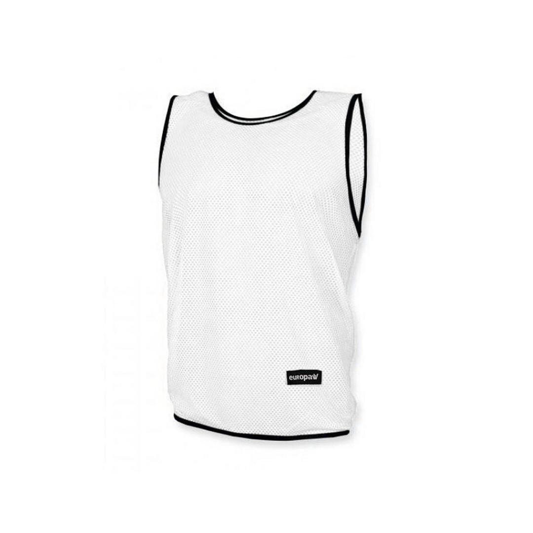 Манишка футбол Europaw (белый) 03190-EU, Белый, Размер (EU) - XXL - #0