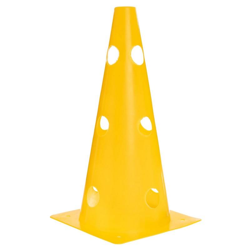 Фишка спортивная конус с отверстиями для штанги 32 см C-6573-Y, Жёлтый, Размер (EU) - 30 - 39 cm - #0