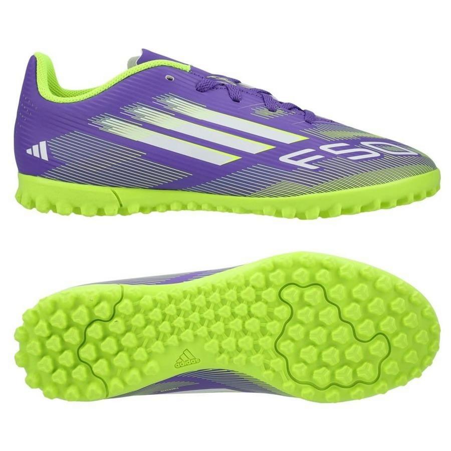 Детские фиолетовые сороконожки Adidas F50 Club Jr TF 7208 JI0039, Фиолетовый, Размер (EU) - 33 - #0