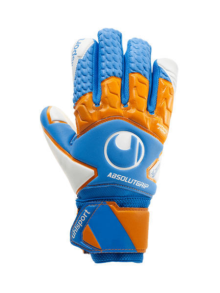 Воротарські рукавиці UHLSPORT ABSOLUTGRIP HN PRO JUNIOR (cyan/fluo orange/white) - #1