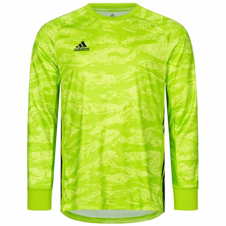 Вратарская детская футболка с длинным рукавом Adidas AdiPro 19 GK DP3137, Зелёный, Размер (EU) - 164cm - #1