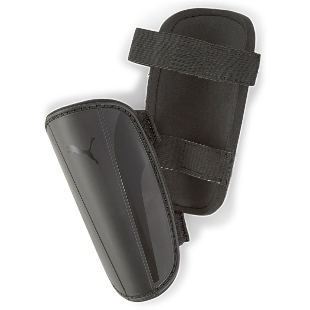 Щитки футбольные Puma King Strap 030849-01, Чёрный, Размер (EU) - XL - #0
