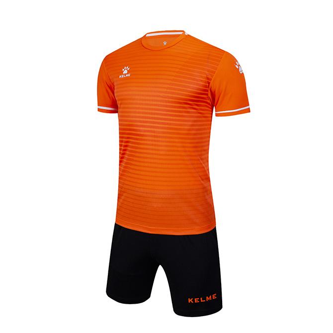 Комплект футбольної форми Kelme MALAGA оранжево-чорний  к/р  3801169.9910 - #0