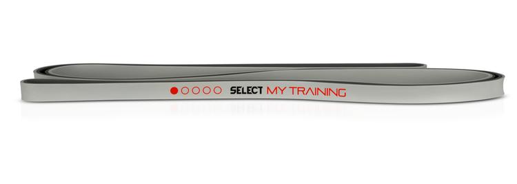 Тренувальний ремінець SELECT Trainingband 1 "My training" (990) сірий, one size - #1
