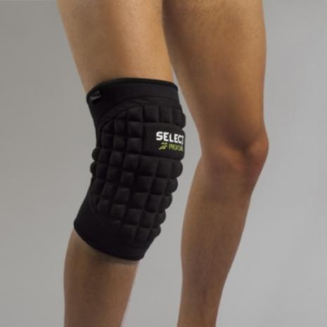 Наколінник SELECT 6205 Knee support with large pad (010) чорний, XXL - #1