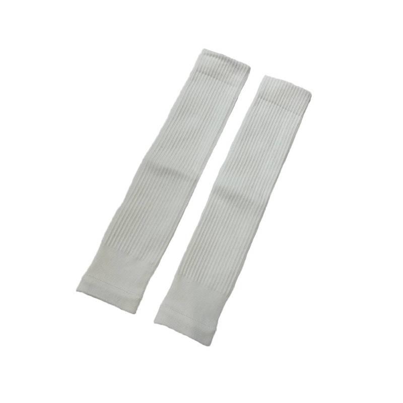 Гетры футбольные без лого обрезанные (белый) S2020-8003, Белый, Размер (EU) - L/XL - #0