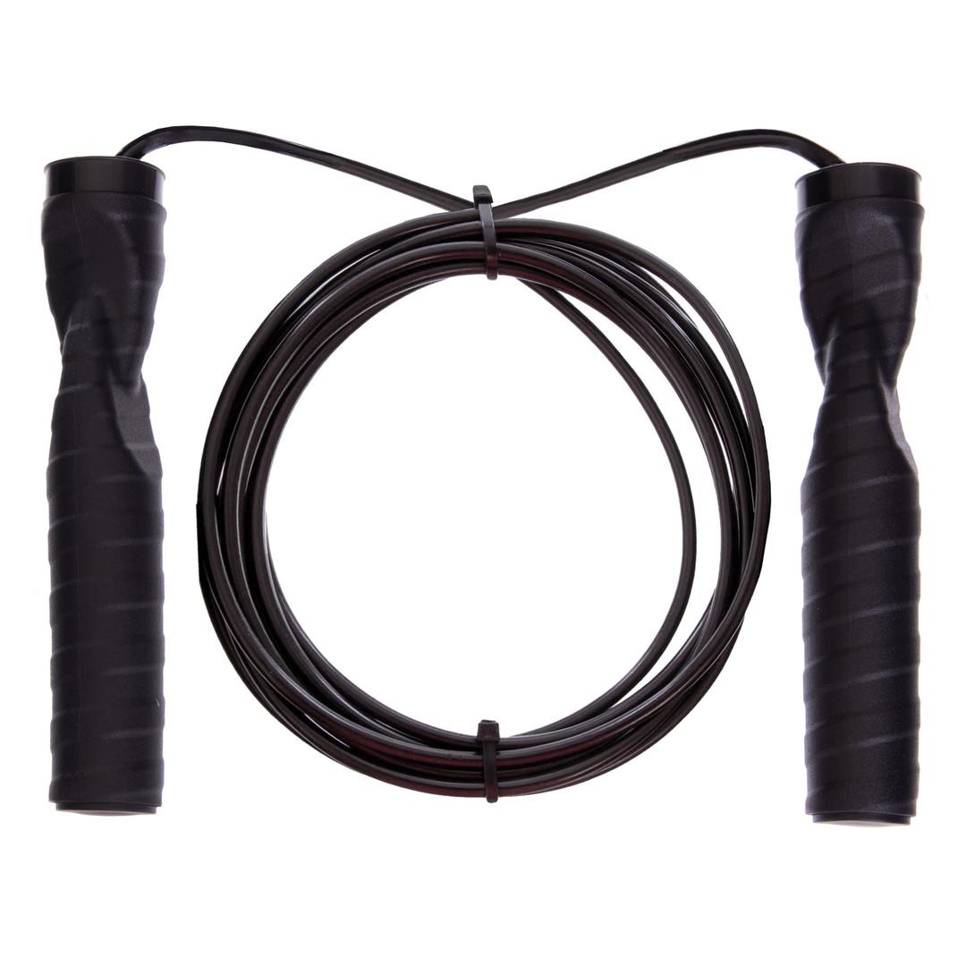 Скакалка скоростная с подшипникам Zelart FI-5727 2,75м, Чёрный, Размер (EU) - 1SIZE - #0