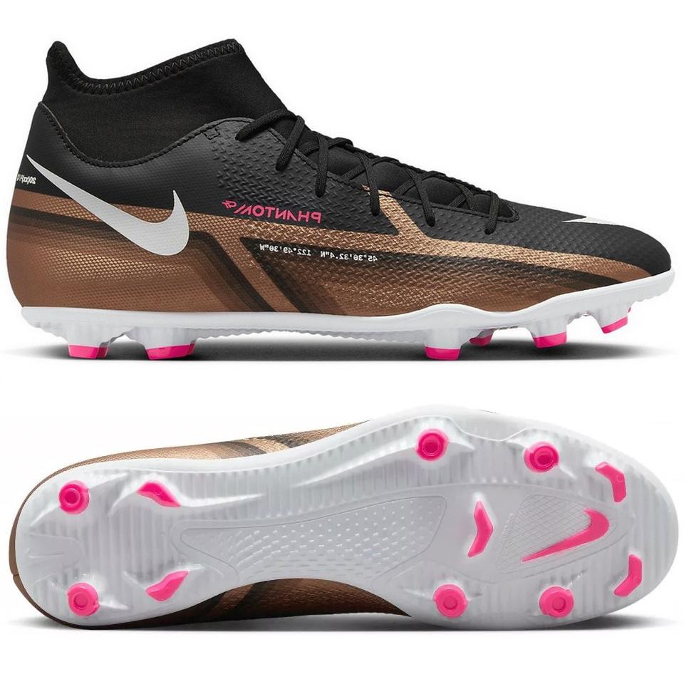 Футбольні бутси Nike Phantom GT2 Club DF FG/MG DR5967-810, Коричневый, Размер (EU) - 45.5 - #0