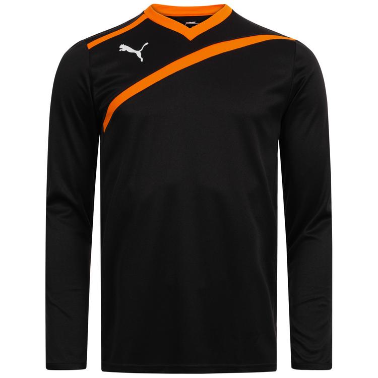 Детская вратарская футболка с длинными рукавами PUMA Esito 701064-03, Чёрный, Размер (EU) - 176cm - #1