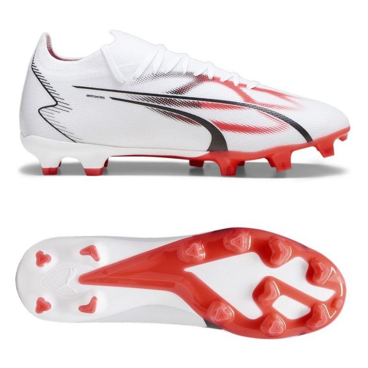 Бутсы Puma Ultra Match FG/MG 107347-01, Белый, Размер (EU) - 45 - #1