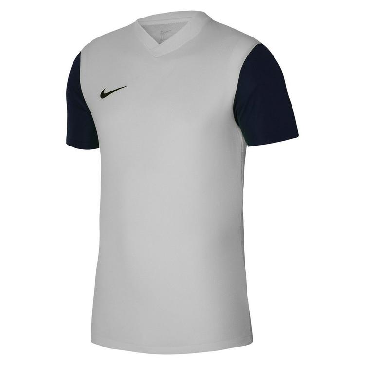 Футболка Nike TIEMPO PREM II JSY SS серо-черная DH8035-052, Серый, Размер (EU) - M - #1