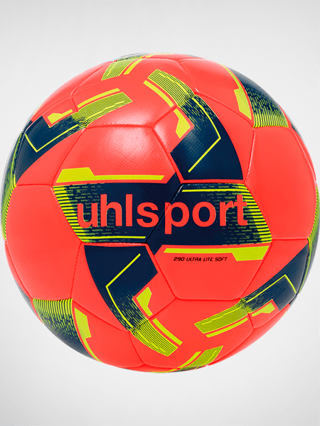 М'яч футбольний тренувальний ULTRA LITE SOFT 290 (fluo red/navy/fluo yellow) - #1