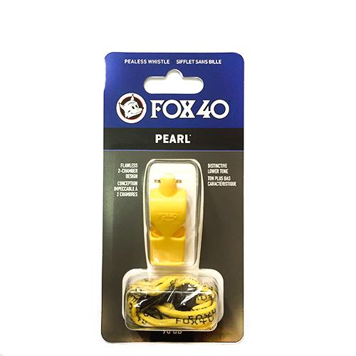 Свисток FOX 40 Original Whistle Pearl Safety 9703-0208, Жёлтый, Размер (EU) - 1SIZE - #1