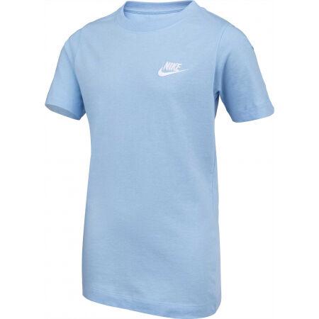 Детская футболка Nike B NSW TEE EMBFUTURA AR5254-436, Голубой, Размер (EU) - 128cm - #1