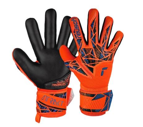 Вратарские перчатки Reusch Attrakt Infinity NC Junior 5472725-2211, Оранжевый, Размер (EU) - 7.5 - #0