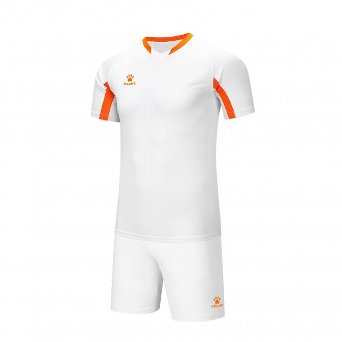 Комплект футбольної форми Kelme біло-оранжевий  к/р LEON 7351ZB1129.9139 - #1