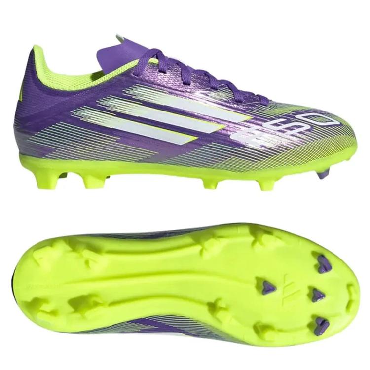 Детские футбольные бутсы Adidas F50 League Firm/Multi-Ground JH7747, Фиолетовый, Размер (EU) - 33.5 - #1