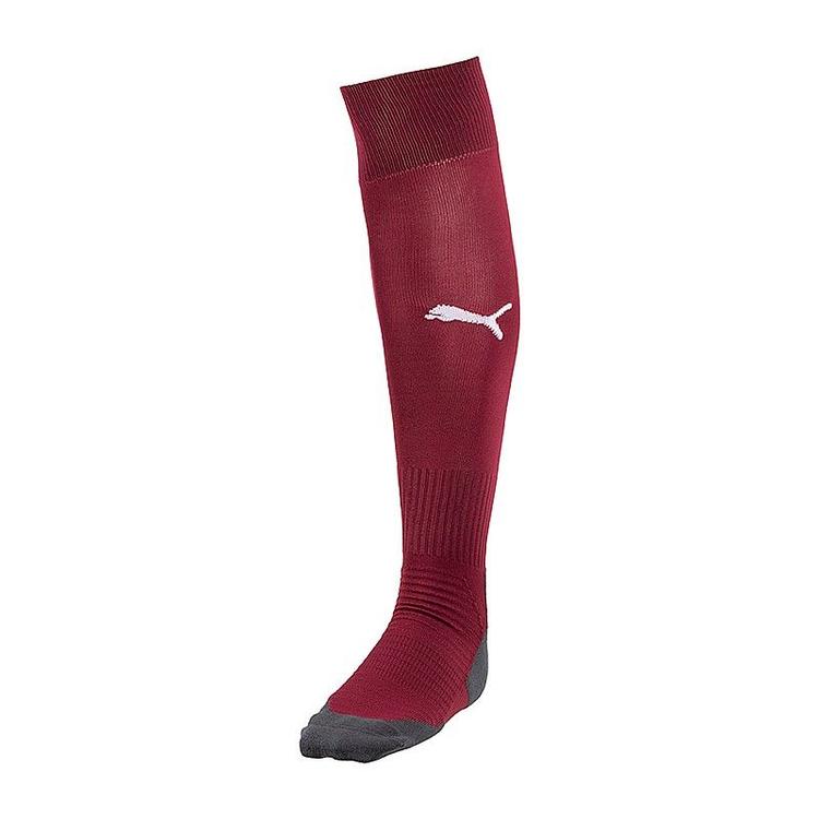 Гетры футбольные Puma TEAM LIGA SOCKS CORE бордовые 703441-09, Бордовый, Размер (EU) - 3 (39-42) - #1