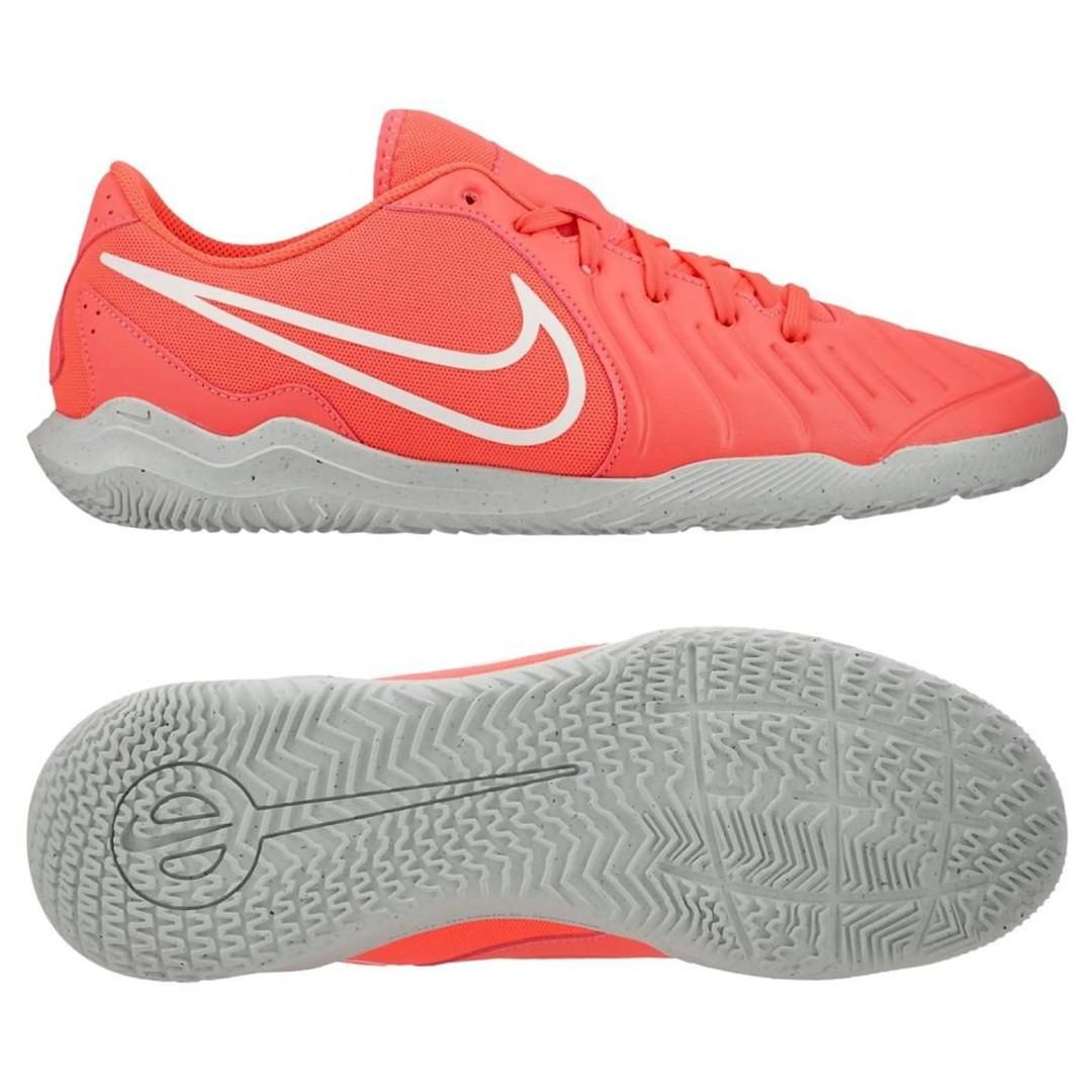 Футзалки Nike TIEMPO LEGEND 10 CLUB IC коралловые DV4343-800, Красный, Размер (EU) - 42 - #0