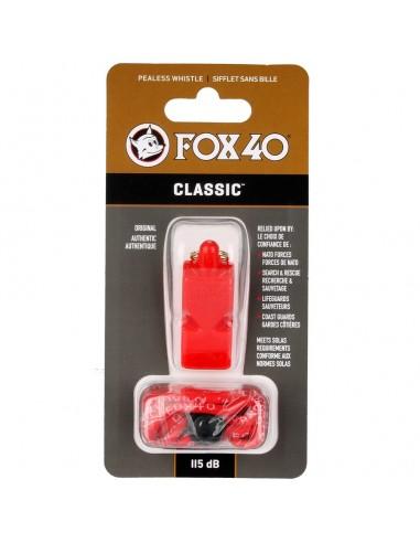 Свисток FOX 40 Classic Whistle Safety 9903-0108, Красный, Размер (EU) - 1SIZE - #0