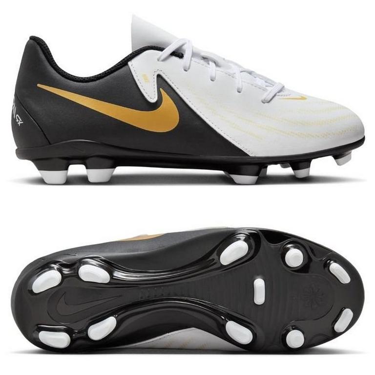 Детские бутсы Nike JR PHANTOM GX II CLUB FG/MG FJ2600-100, Белый, Размер (EU) - 38 - #0