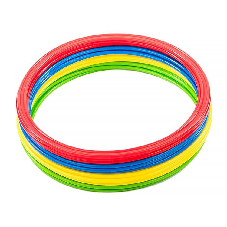 Кольца спортивные набор D44 K044-10-4  (зеленый, желтый, синий, красный, черный по 2шт), Размер (EU) - 1SIZE - #1