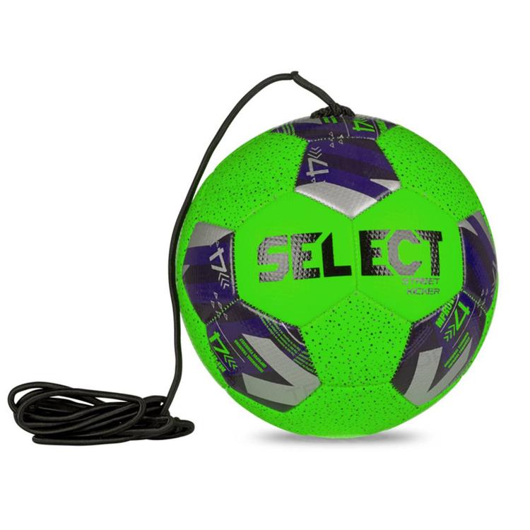 М'яч футбольний напівпрофесійний SELECT Street Kicker v24 Green (527) зелений, 4 - #1
