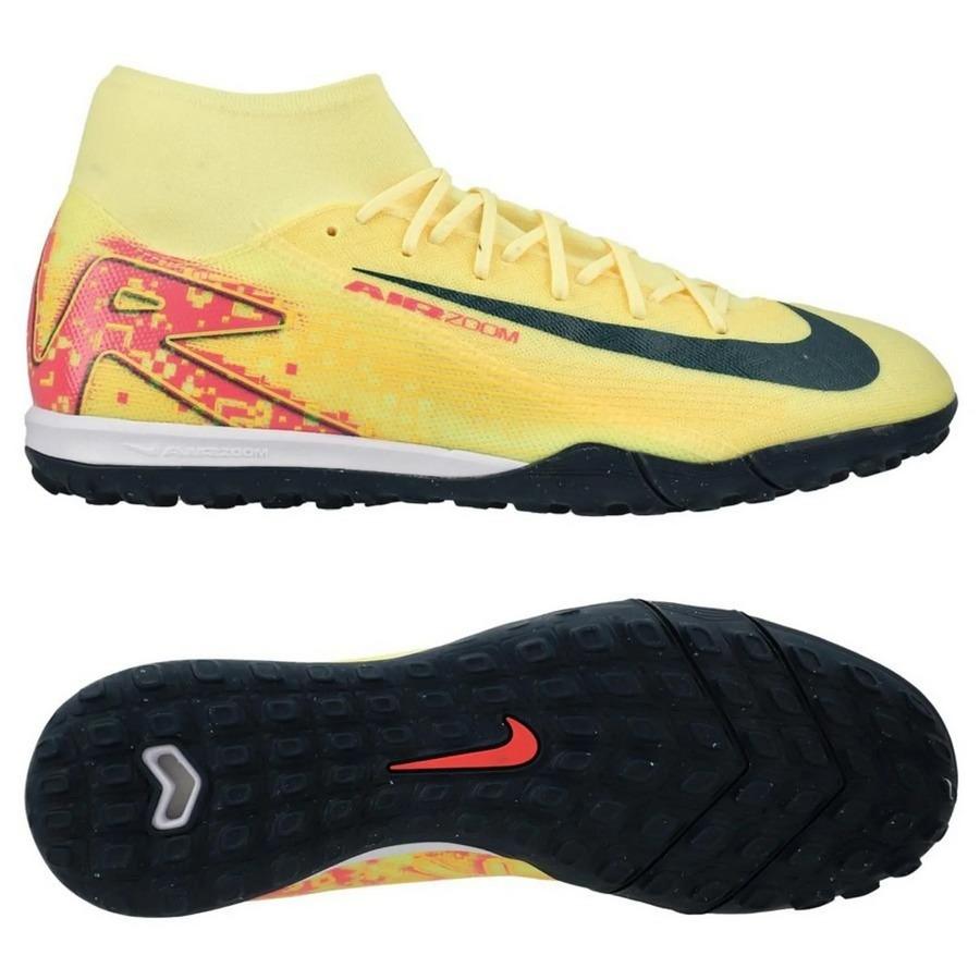 Мужские сороконожки Nike Zoom Mercurial Superfly 10 Academy Kylian Mbappé TF FQ8333-800, Жёлтый, Размер (EU) - 40.5 - #0