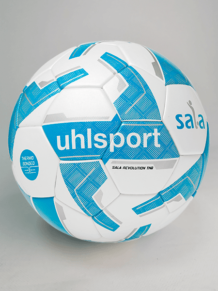 М`яч футзальний Uhlsport SALA REVOLUTION THB (white/cyan/silver) - #0