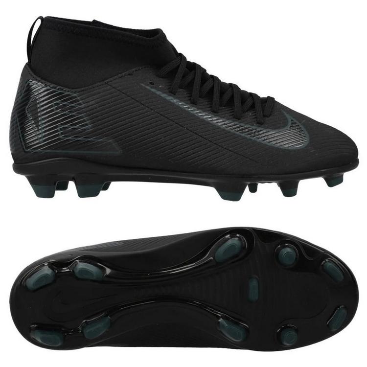 Детские бутсы Nike Mercurial Superfly 10 Club FG/MG FQ8318-002, Чёрный, Размер (EU) - 34 - #1