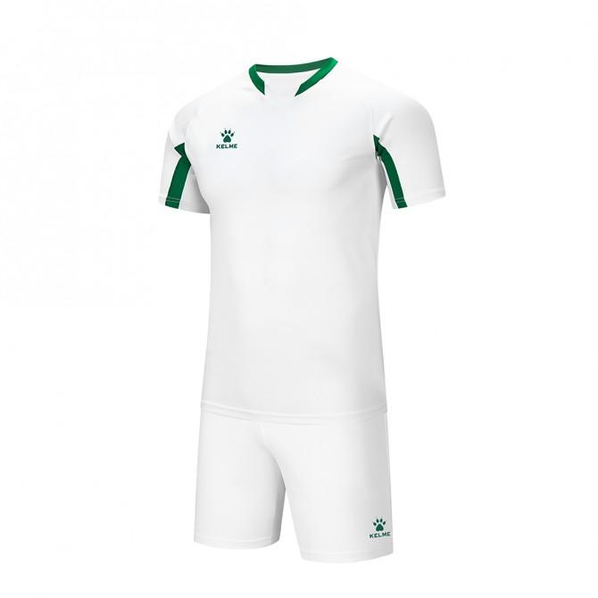 Комплект футбольної форми Kelme біло-зелений  к/р LEON  7351ZB1129.9105 - #1