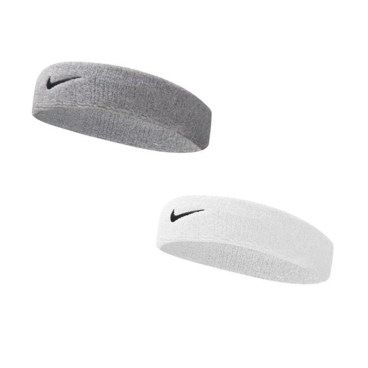 Комплект повязок Nike 2 (белая+серый) NNN07-101-051, Серый, Размер (EU) - 1SIZE - #1