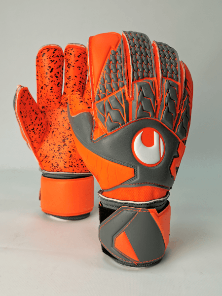 Воротарські рукавиці SUPERGRIP ROLLFINGER PROF (dark grey/fluo green/navy) - #1