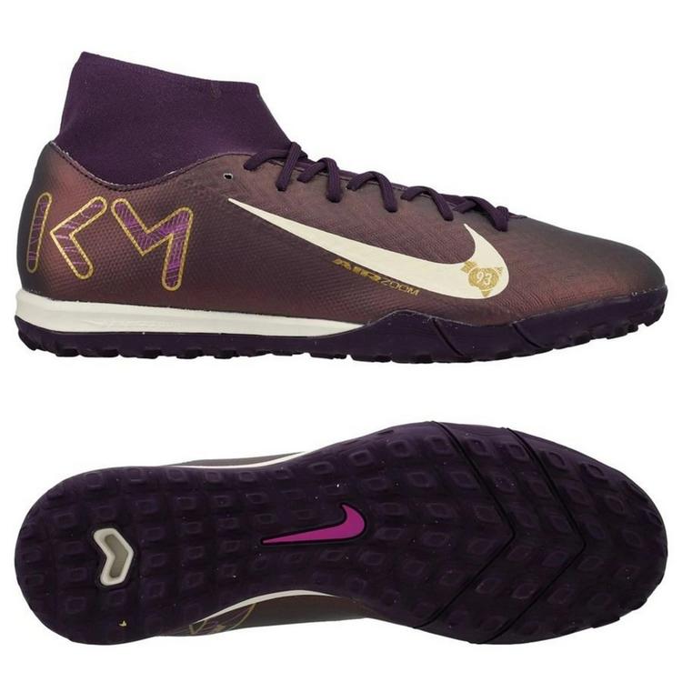 Сороконожки Nike Air Zoom Mercurial Superfly X Academy x Mbappe TF FQ8333-500, Фиолетовый, Размер (EU) - 39 Сороконожки Nike Air Zoom Mercurial Superfly X Academy x Mbappe TF FQ8333-500, Фиолетовый, Размер (EU) - 39 - #1
