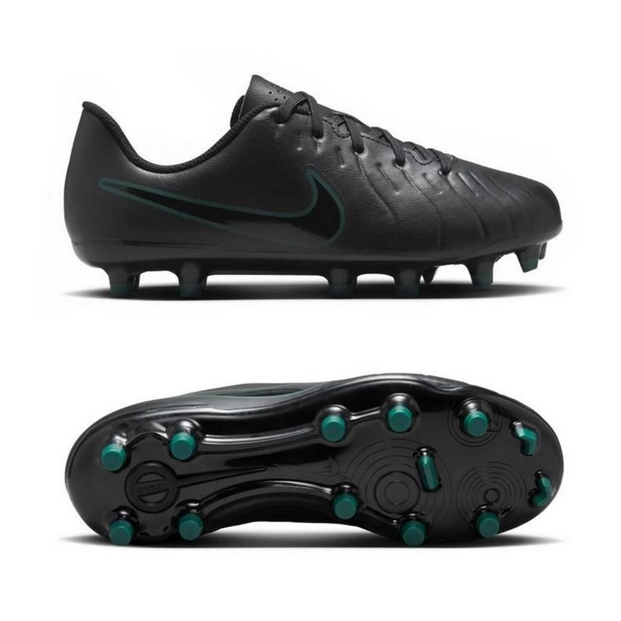 Детские бутсы Nike Tiempo JR Tie LEGEND 10 CLUB FG/MG DV4352-002, Чёрный, Размер (EU) - 32 - #0